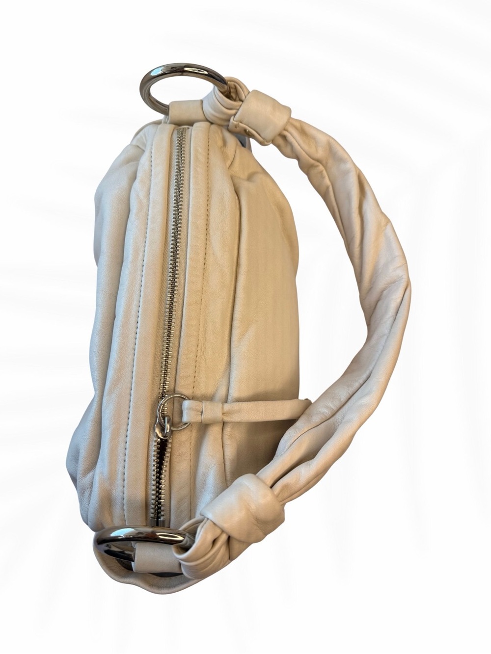 Coach Soft Cream Hobo Shoulder Bag - Picture 3 of 7
